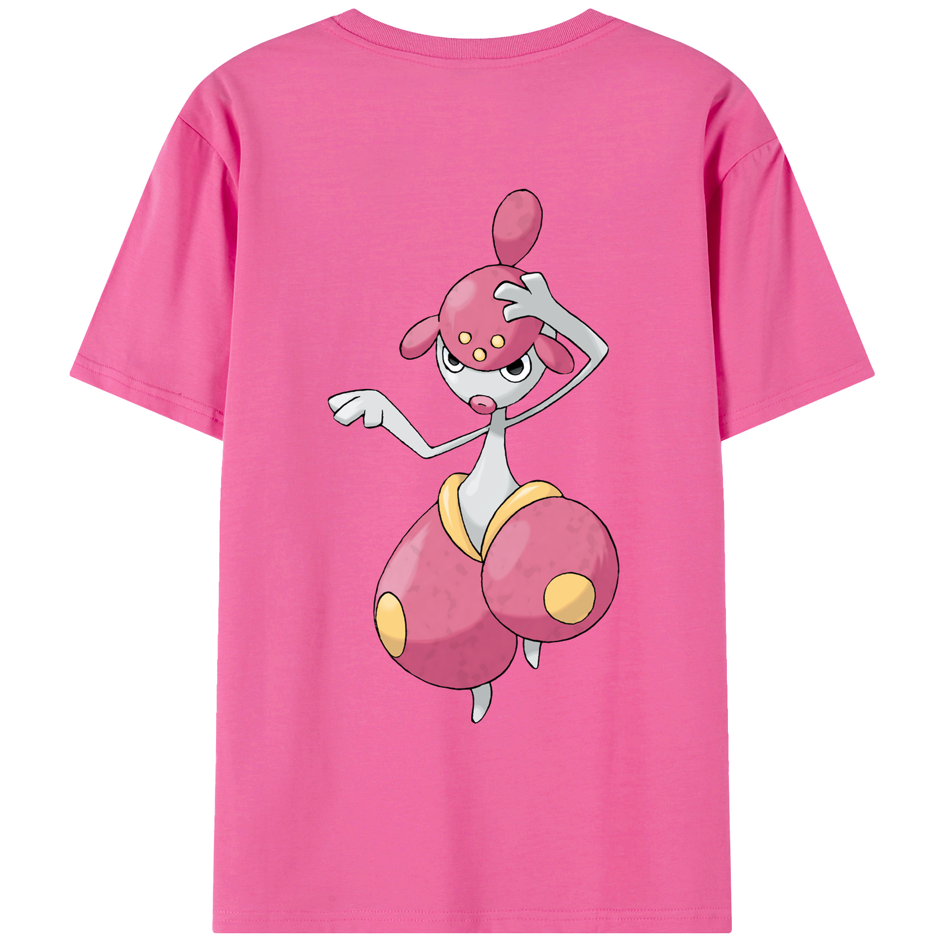 （画像用） ポケットモンスター Pokémon レディース半袖Tシャツ(バックプリント)